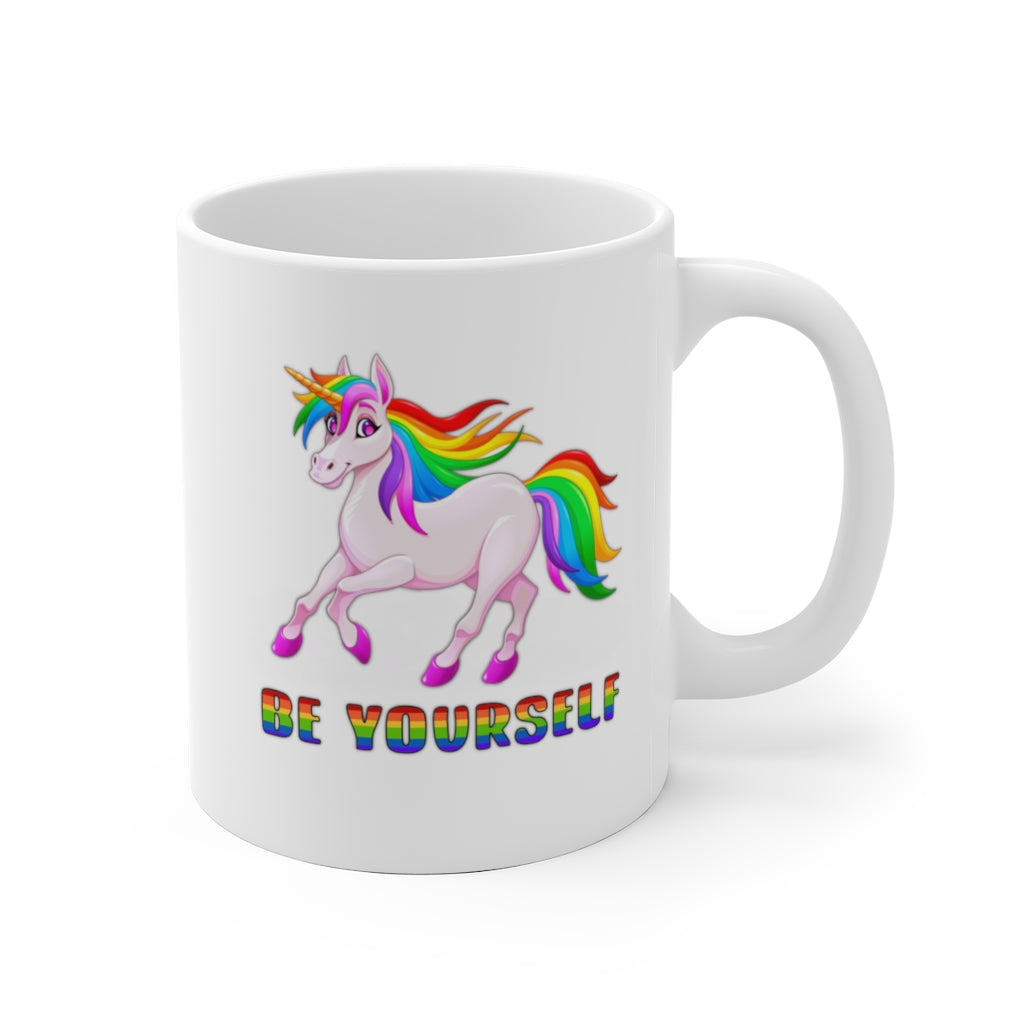 Be Yourself Unicorn | Gay Pride | Coffee Mug