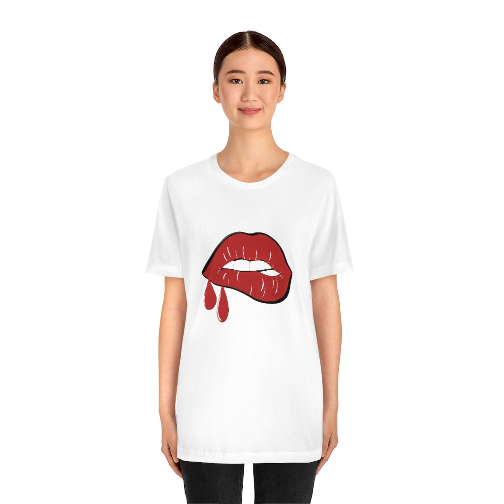 Red Lips | Sexy Lips | Short Sleeve Tee