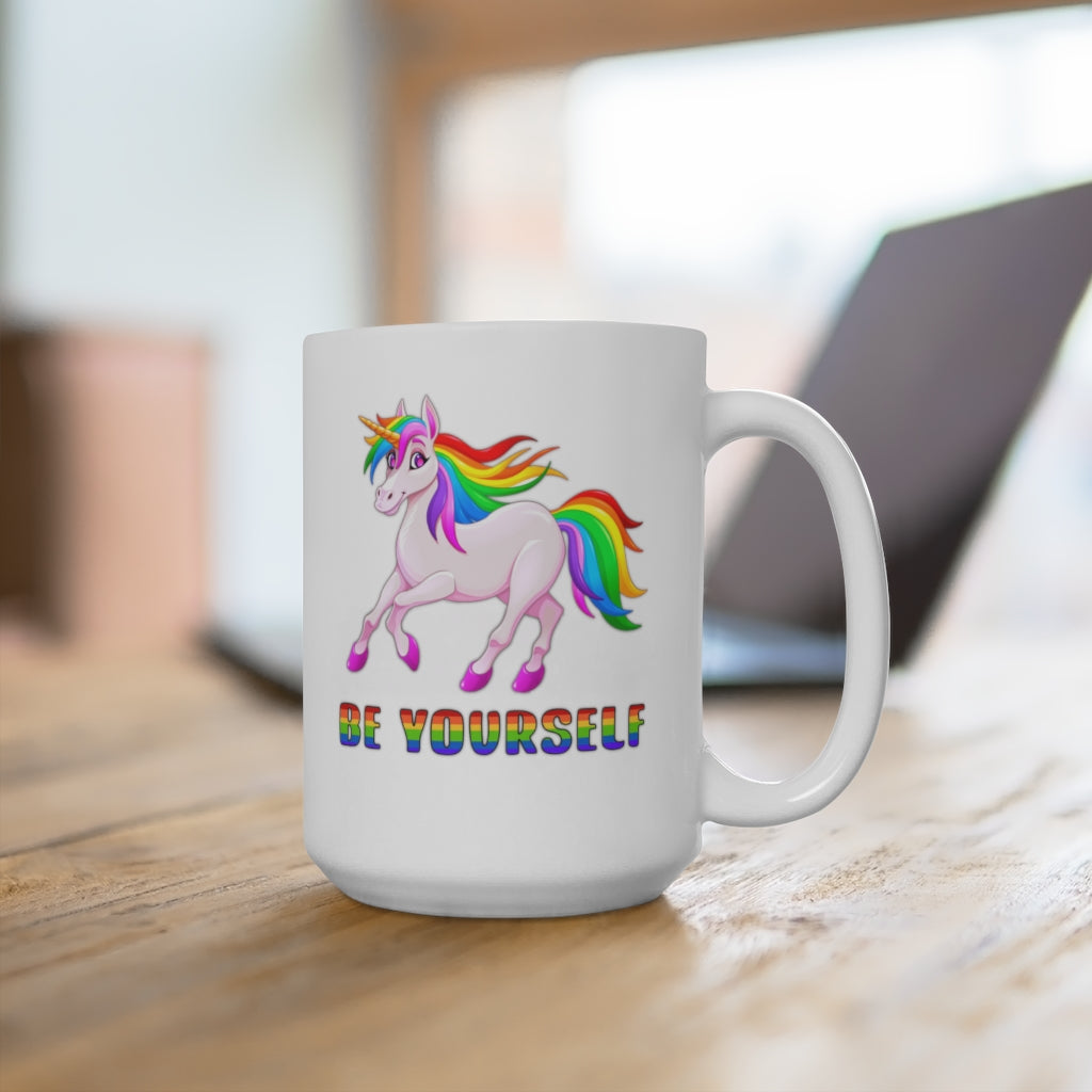 Be Yourself Unicorn | Gay Pride | Coffee Mug