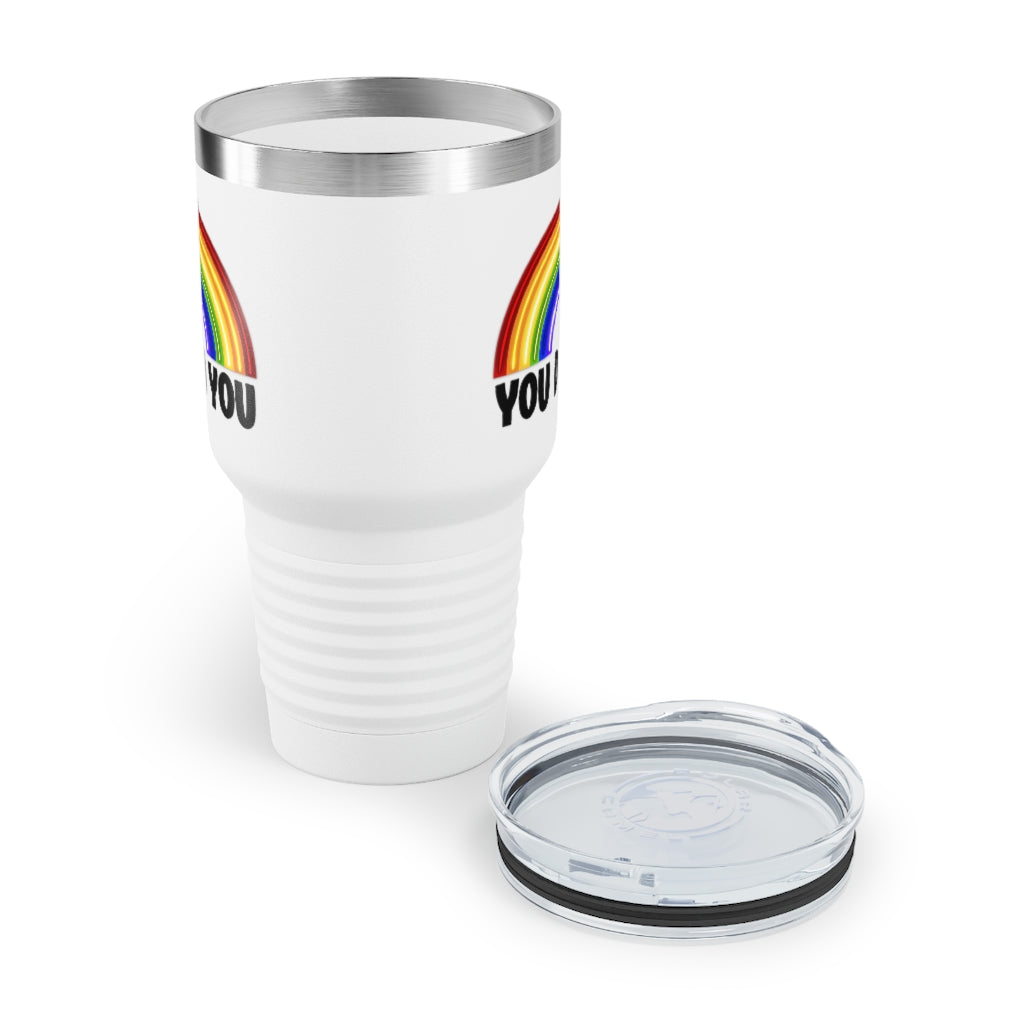 You Do You | Rainbow | Gay Pride | Ringneck Tumbler | 30oz