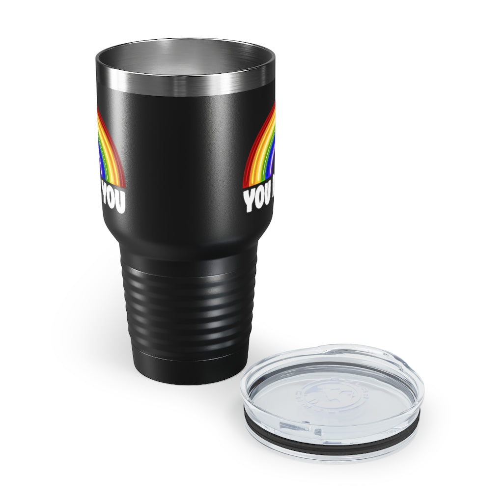 You Do You | Rainbow | Gay Pride | Ringneck Tumbler | 30oz