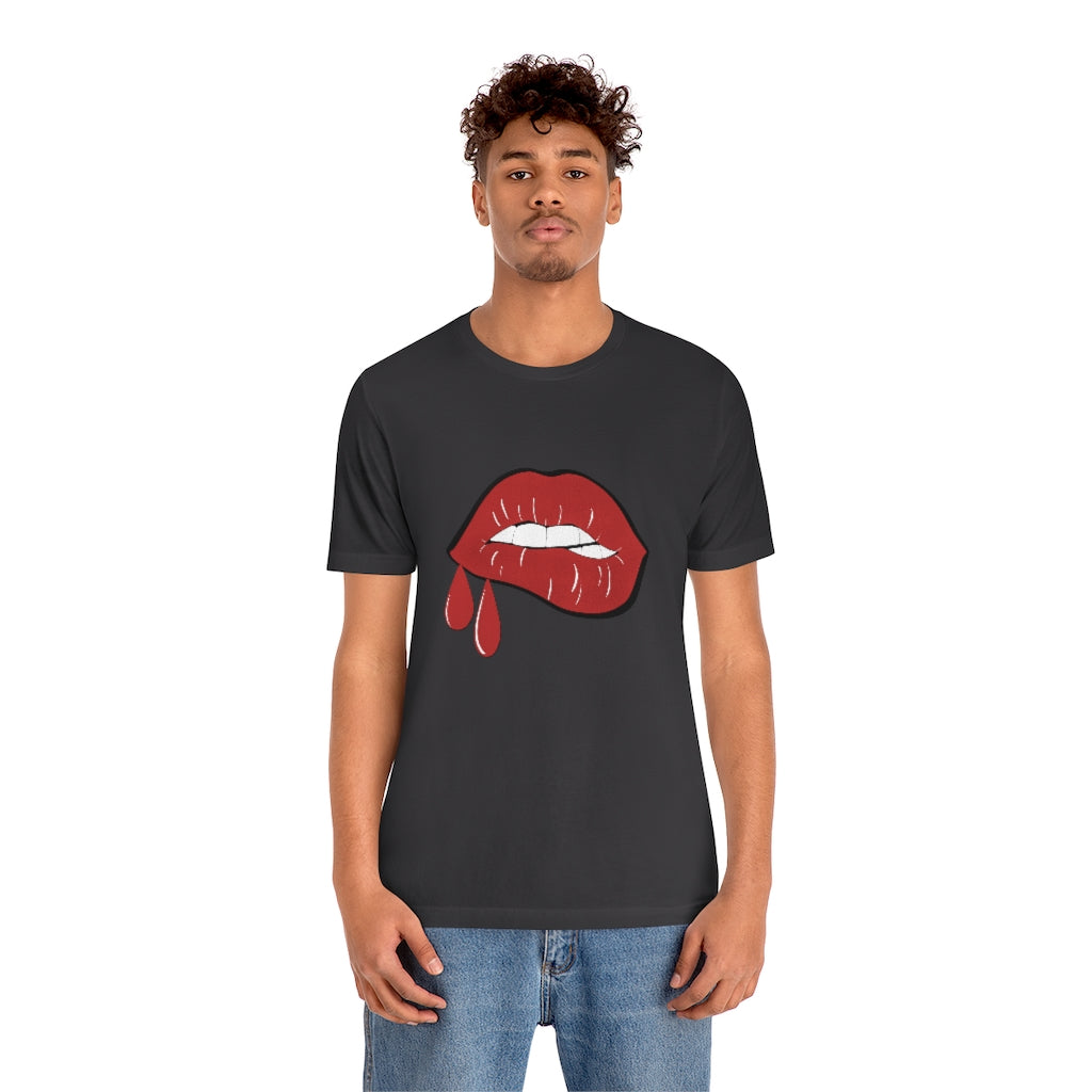 Red Lips | Sexy Lips | Short Sleeve Tee