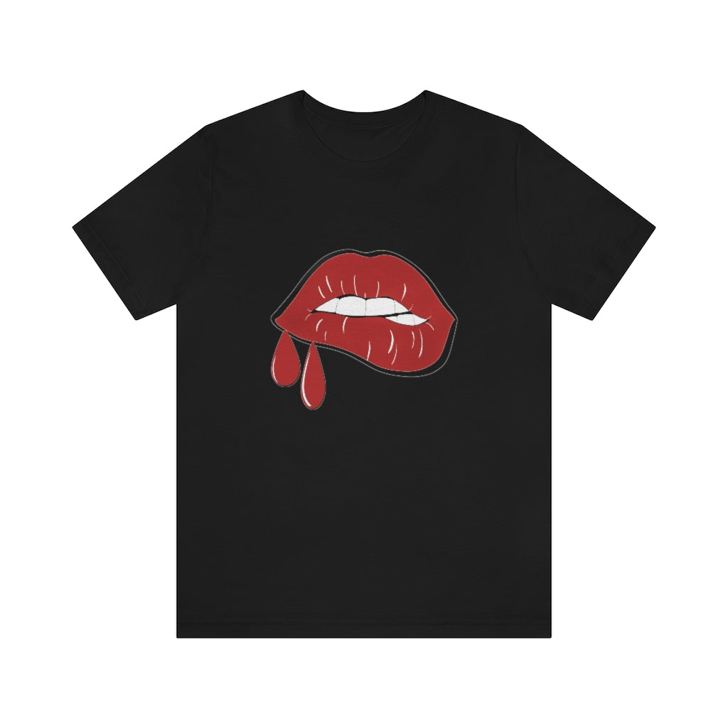 Red Lips | Sexy Lips | Short Sleeve Tee