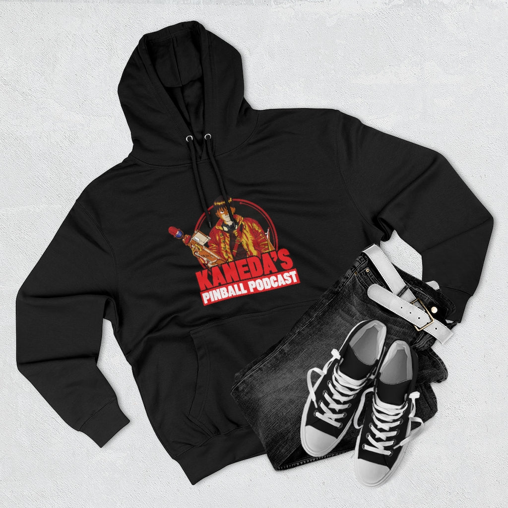 Kaneda Pinball Pullover Hoodie Pinball Podcast She Sells Stuff Co