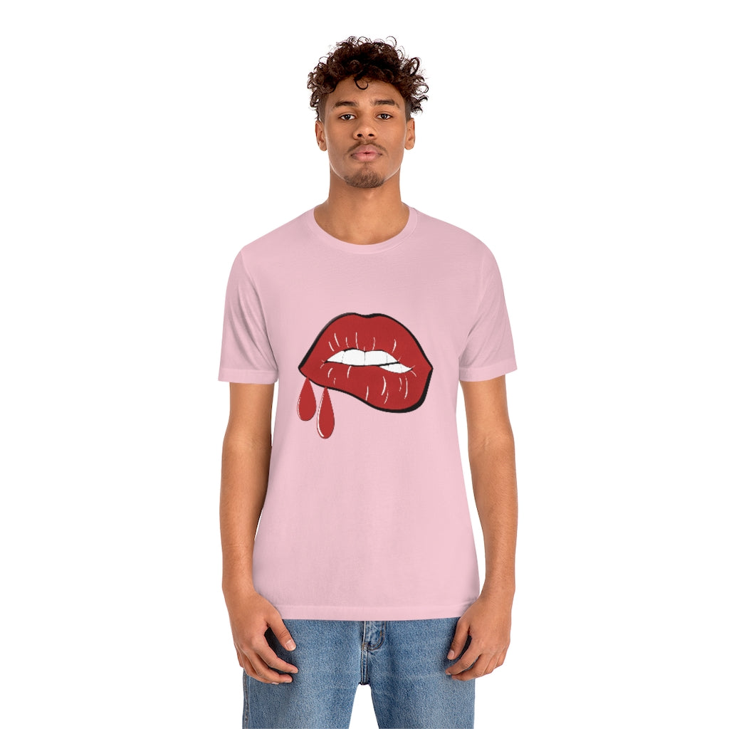 Red Lips | Sexy Lips | Short Sleeve Tee