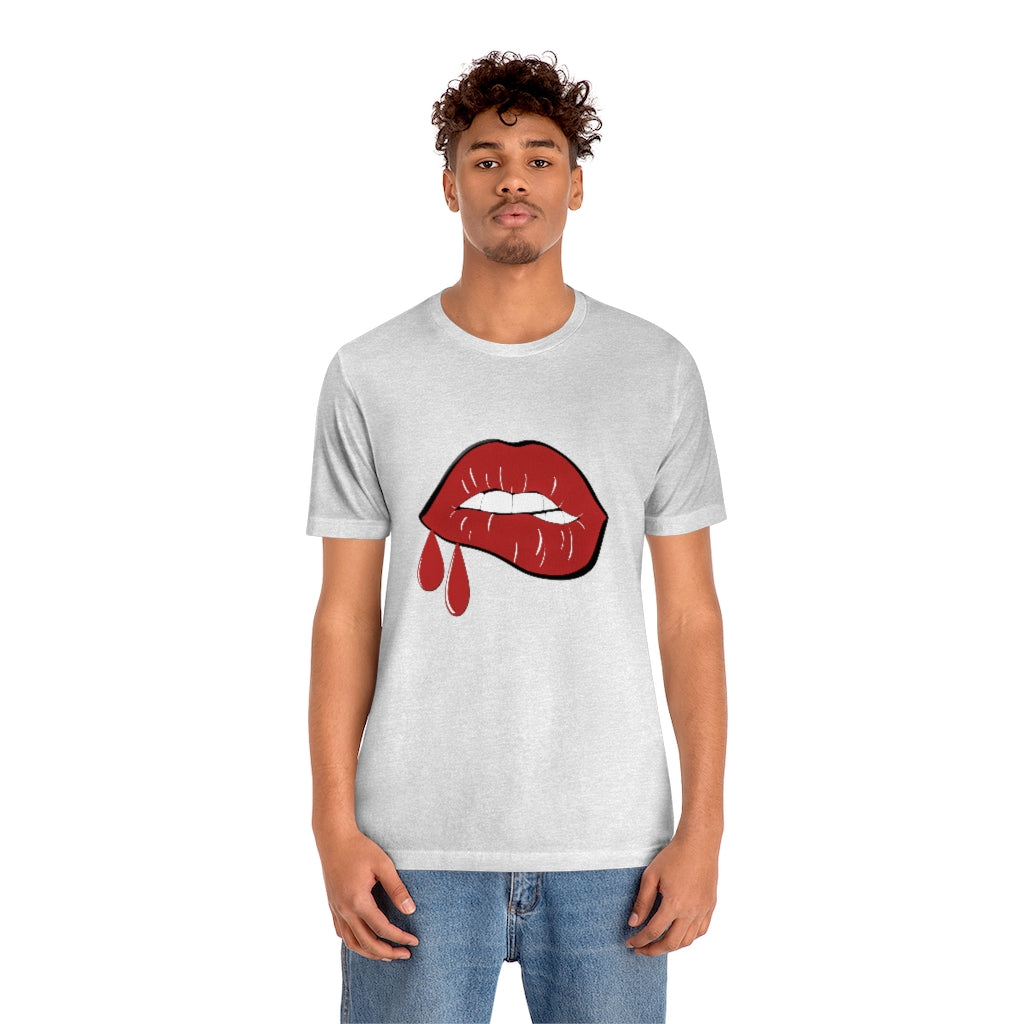 Red Lips | Sexy Lips | Short Sleeve Tee