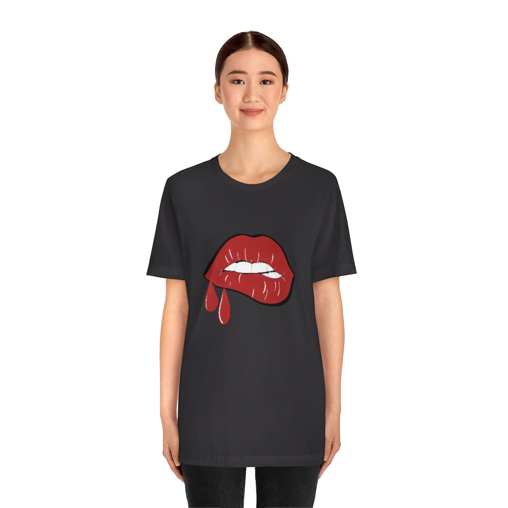 Red Lips | Sexy Lips | Short Sleeve Tee