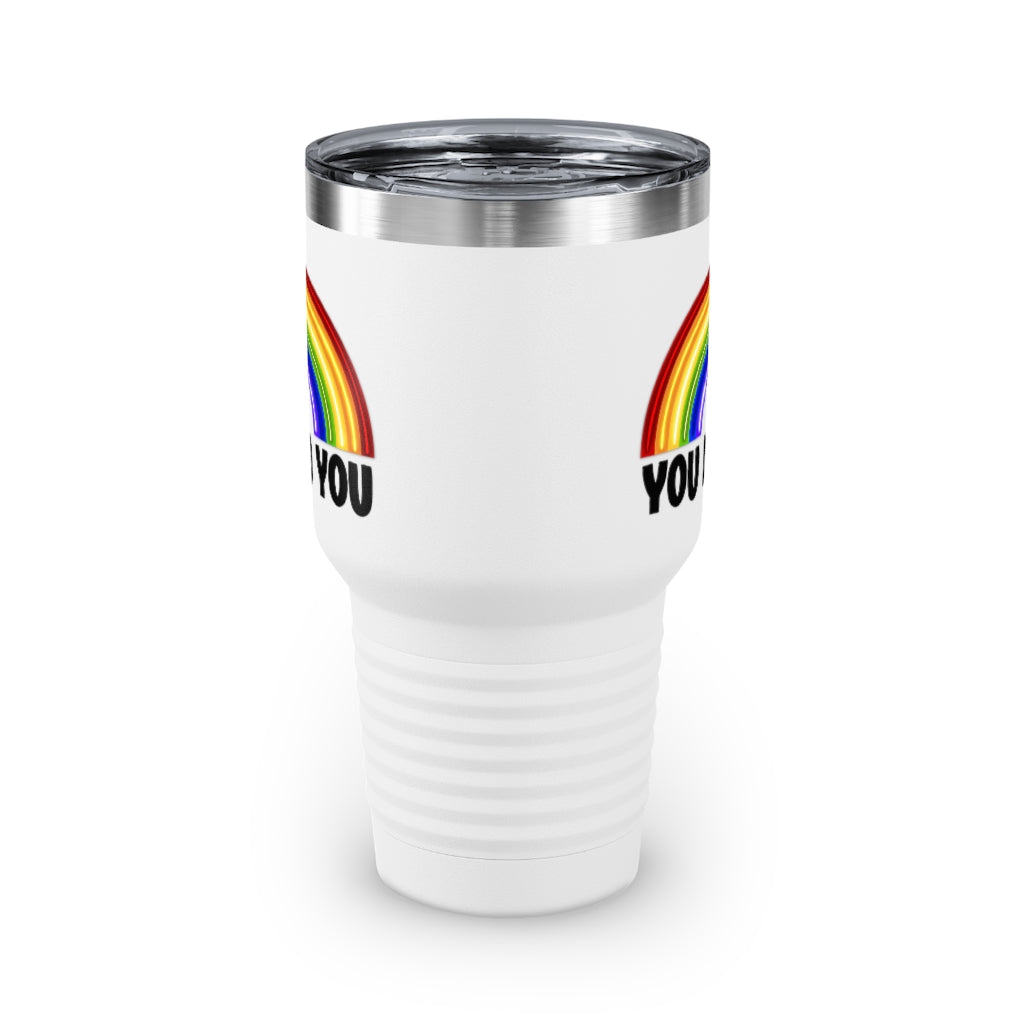 You Do You | Rainbow | Gay Pride | Ringneck Tumbler | 30oz