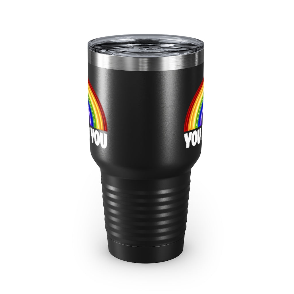 You Do You | Rainbow | Gay Pride | Ringneck Tumbler | 30oz