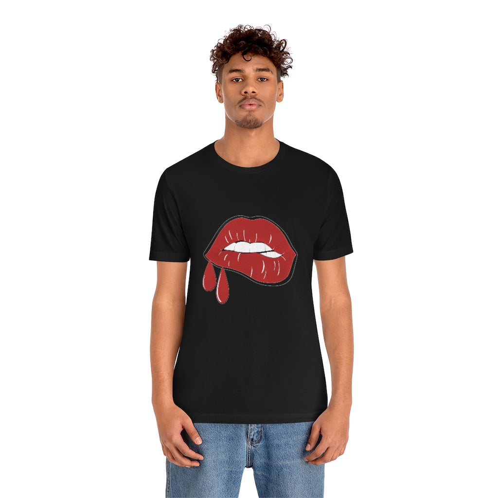 Red Lips | Sexy Lips | Short Sleeve Tee