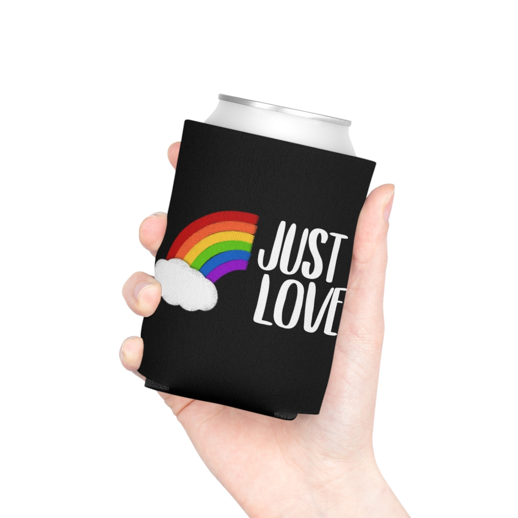 Just Love | Rainbow | Gay Pride | Can Cooler | Koozie