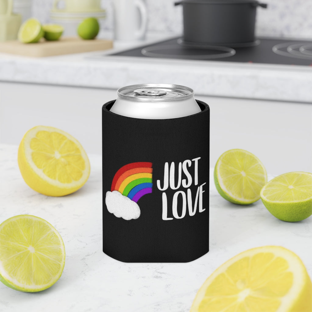 Just Love | Rainbow | Gay Pride | Can Cooler | Koozie