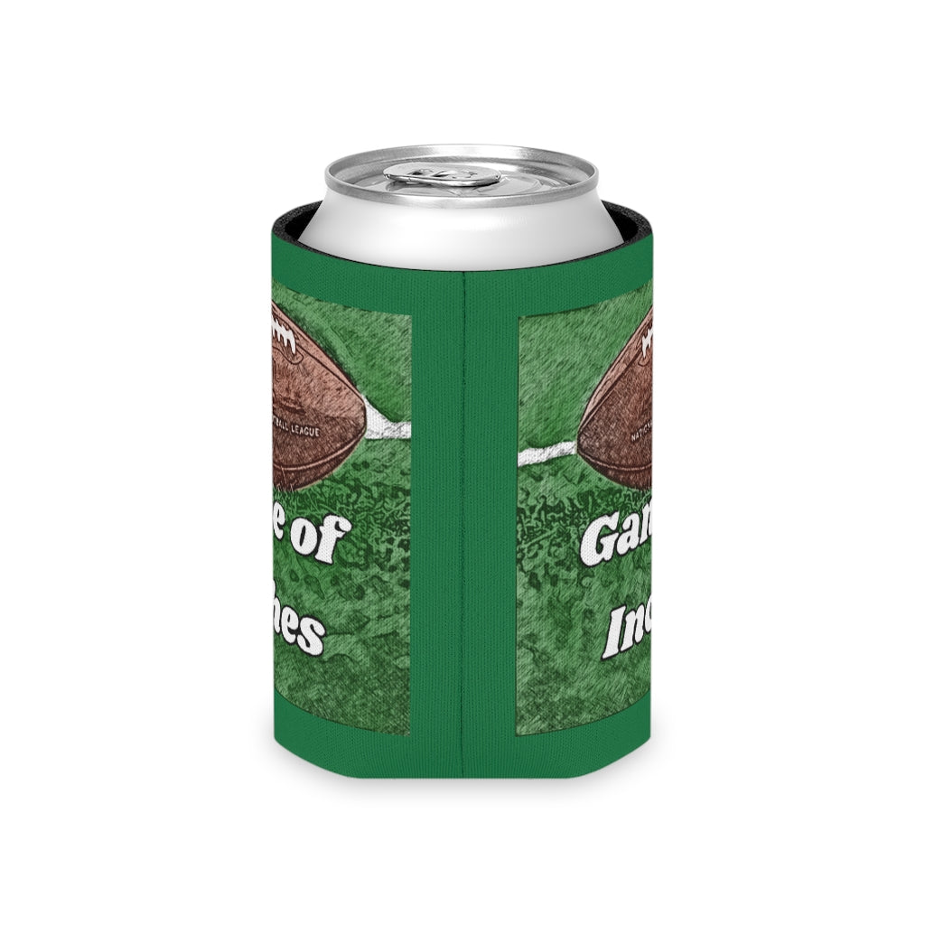 Game of Inches Can Koozie