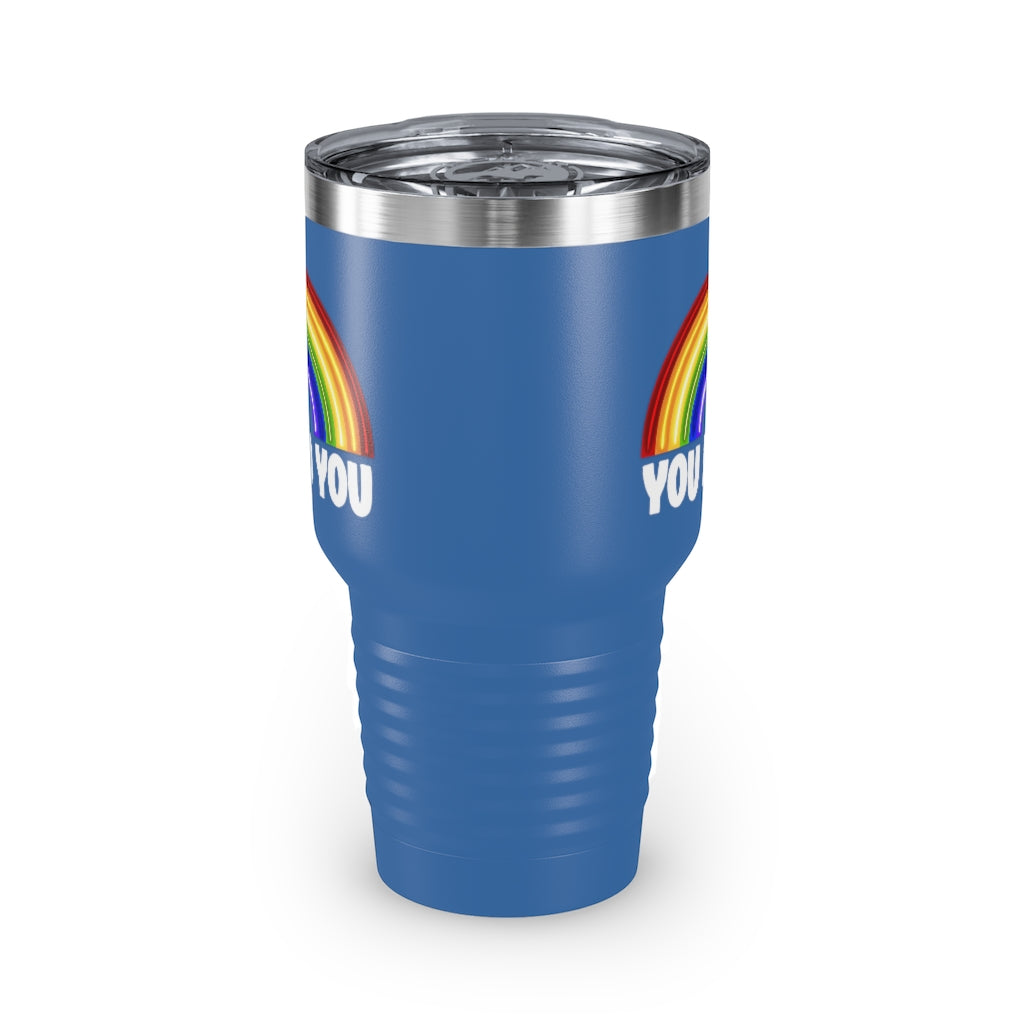 You Do You | Rainbow | Gay Pride | Ringneck Tumbler | 30oz