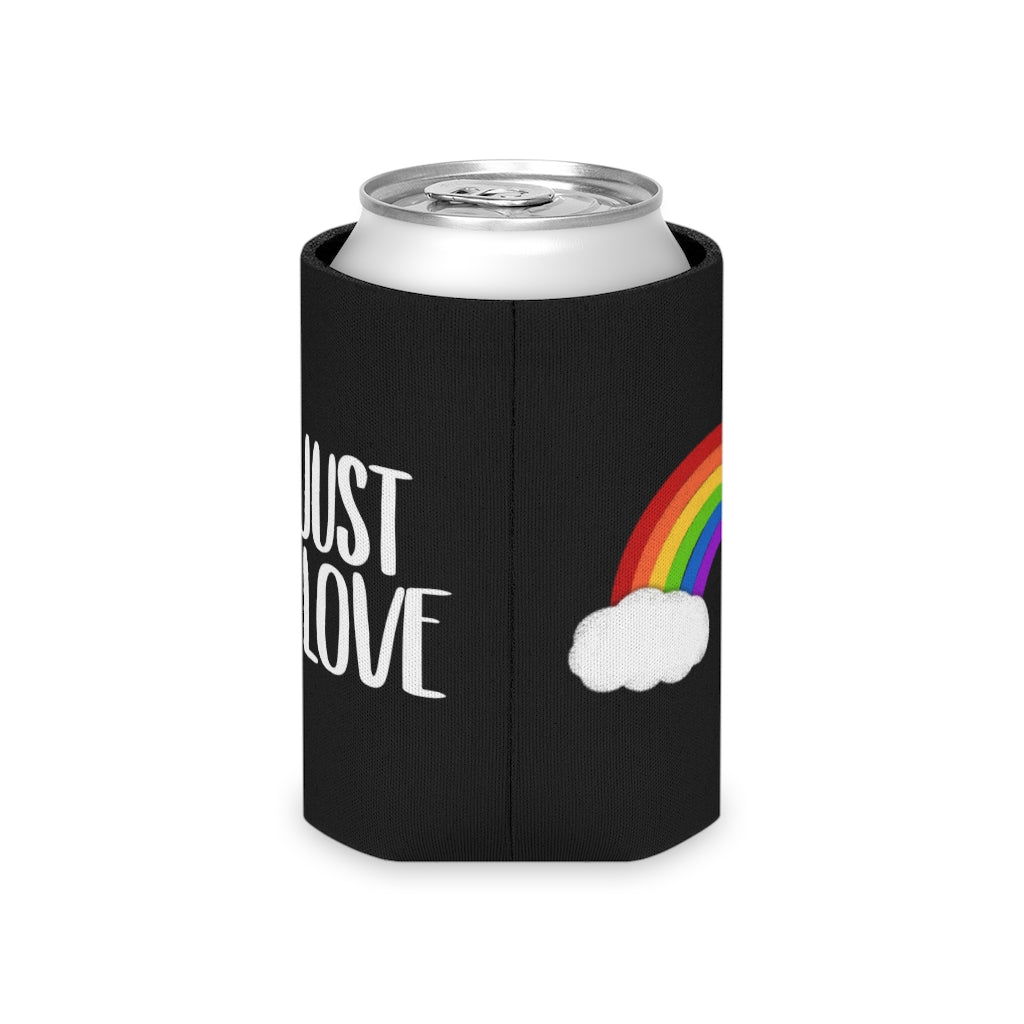 Just Love | Rainbow | Gay Pride | Can Cooler | Koozie