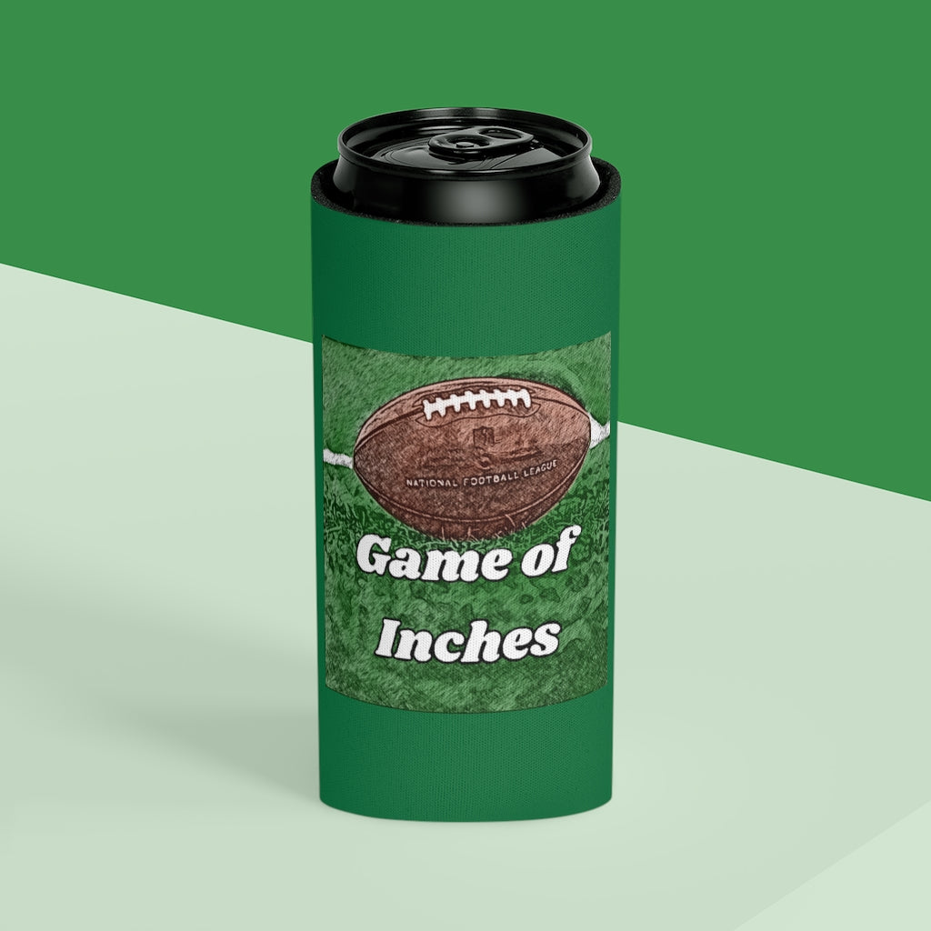 Game of Inches Can Koozie