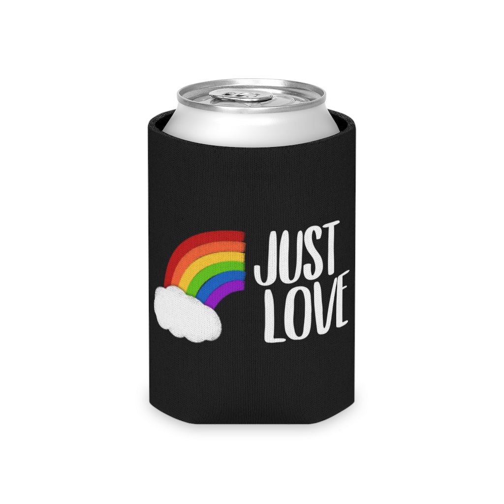 Just Love | Rainbow | Gay Pride | Can Cooler | Koozie