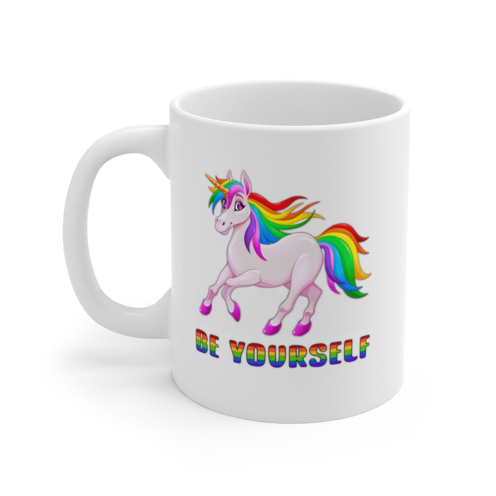 Be Yourself Unicorn | Gay Pride | Coffee Mug