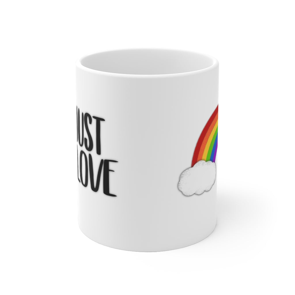 Just Love | Rainbow | Gay Pride | Coffee Mug