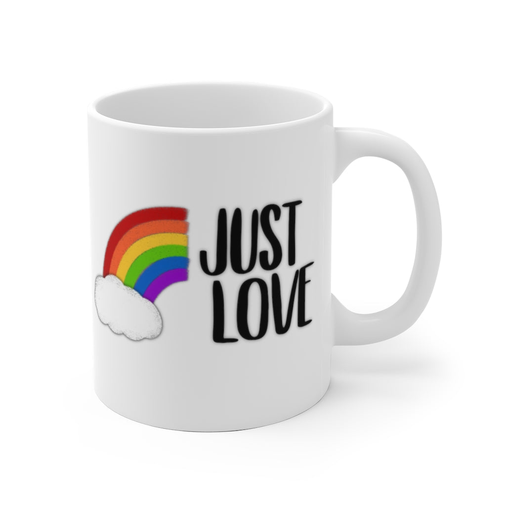 Just Love | Rainbow | Gay Pride | Coffee Mug