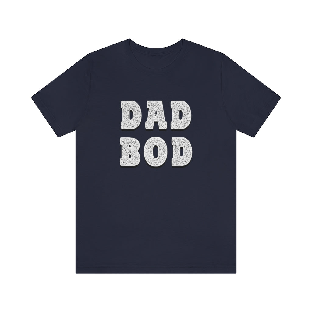 Dad Bod T-shirt. Navy Blue.