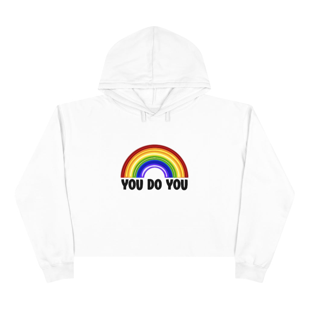 You Do You | Gay Pride | Crop Hoodie