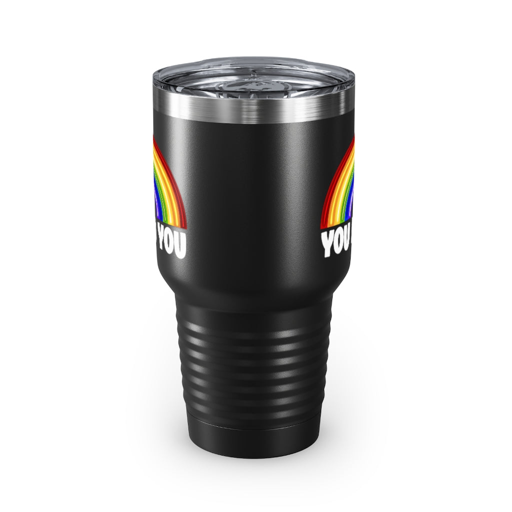 You Do You | Rainbow | Gay Pride | Ringneck Tumbler | 30oz