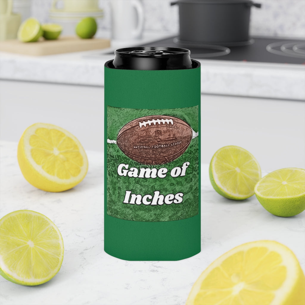 Game of Inches Can Koozie