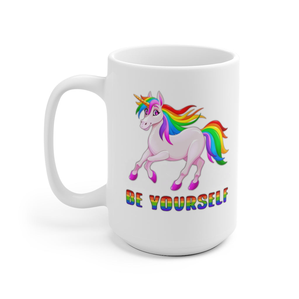 Be Yourself Unicorn | Gay Pride | Coffee Mug