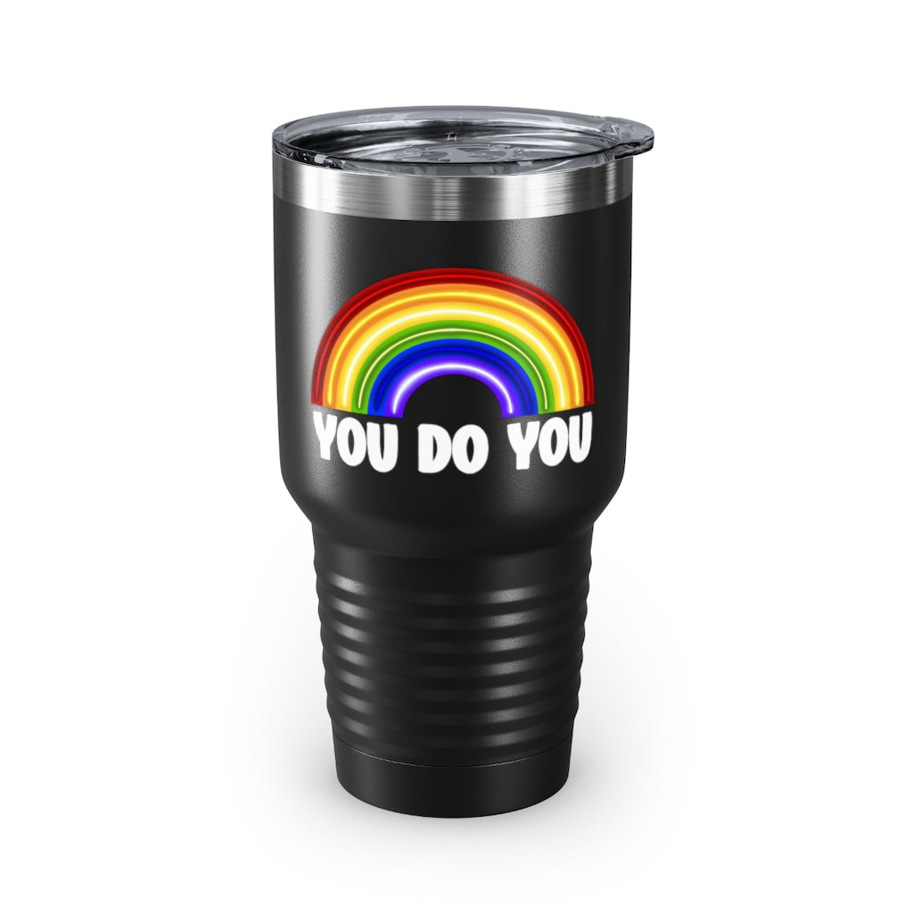 You Do You | Rainbow | Gay Pride | Ringneck Tumbler | 30oz