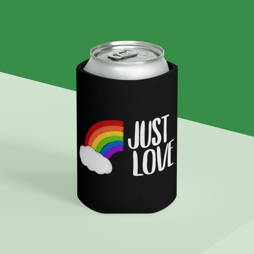 Just Love | Rainbow | Gay Pride | Can Cooler | Koozie