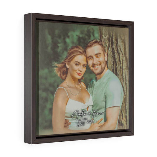 Customize your favorite photo into a beautiful framed canvas print.