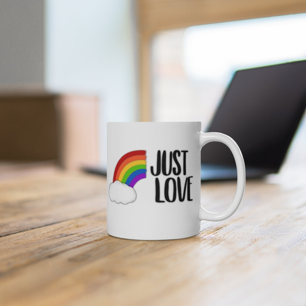 Just Love | Rainbow | Gay Pride | Coffee Mug