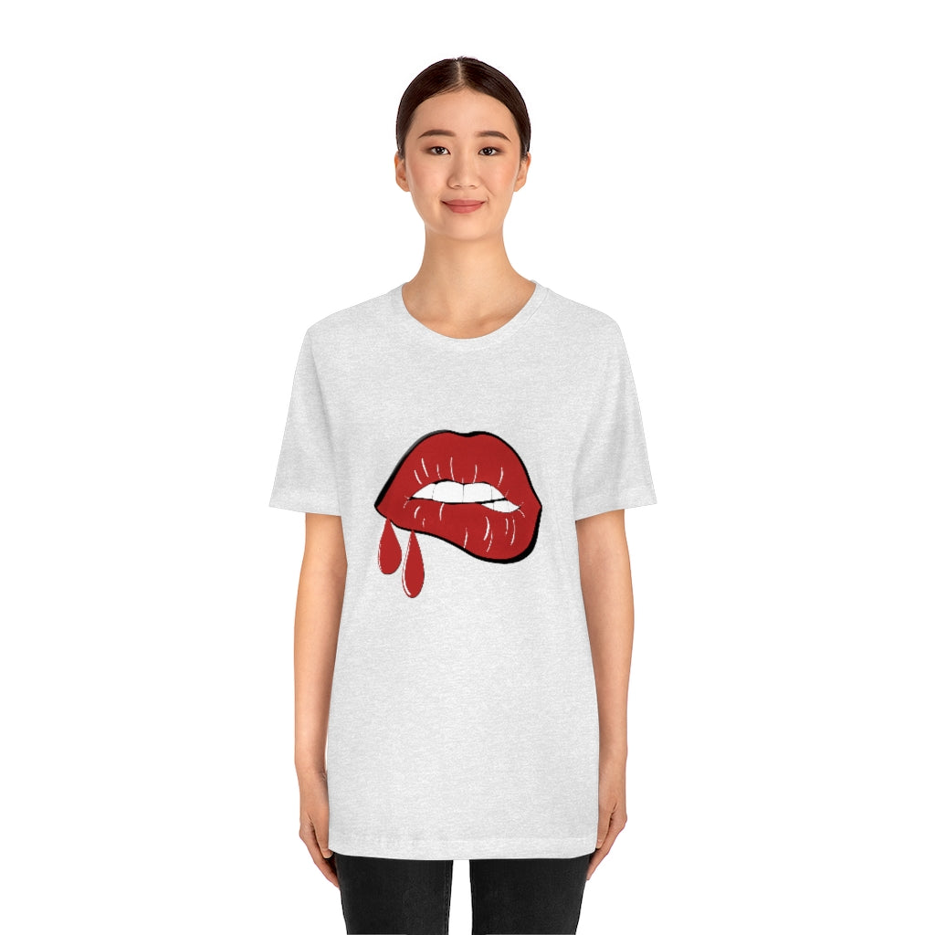 Red Lips | Sexy Lips | Short Sleeve Tee