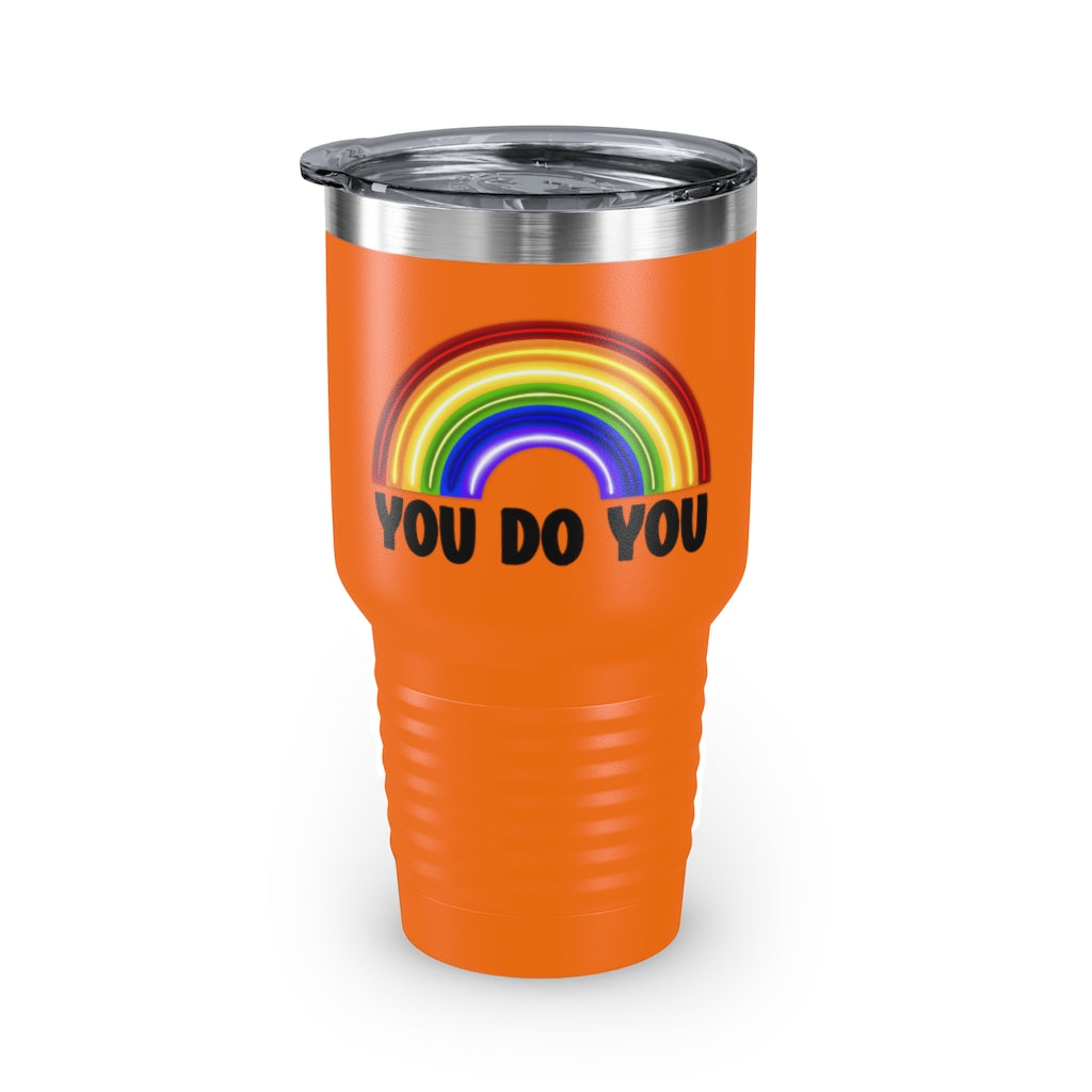 You Do You | Rainbow | Gay Pride | Ringneck Tumbler | 30oz